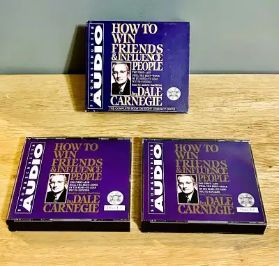 PHOTO 1: (8 CD’s) ~‘How To Win Friends & Influence People’ by Dale Carnegie Complete Audiobook read...