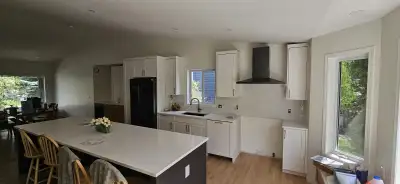 We can renovate or create a new project fornyour dream kitchen, we also do vanities, or tv entertain...