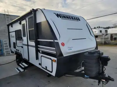 Winnebago Micro Minnie travel trailer 2108DS highlights: Front Murphy Bed Full Rear Bathroom 10.3 Cu...