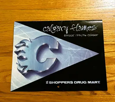 1995/96 Official Calgary Flames Calendar, View more