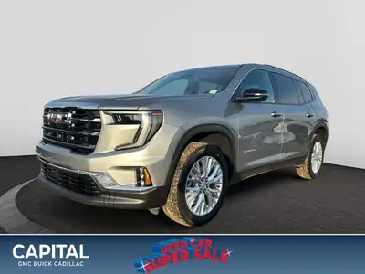 Welcome to Capital GMC! The Acadia is here! This AWDSterling Grey Metallic Acadia offers excellent d...