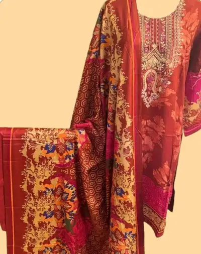 Pakistani lawn, cotton and Linen suits, View more
