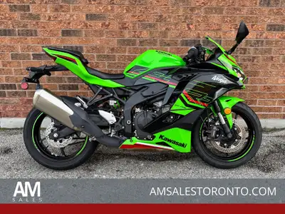 Super cool 2024 Kawasaki ZX-4RR KRT ABS, 400cc inline four-cylinder, liquid cooled, 6-speed, 3 ride...