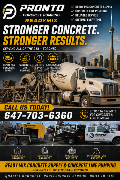Concrete Readymix supply and concrete pumps, View more