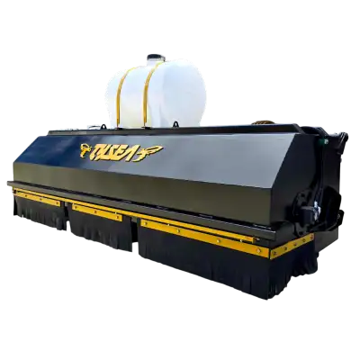Heavy Duty Wheel Loader Pickup Brooms Manufactured by Tysea Mfg Tysea's Brooms Feature: - 26″ – 32″...
