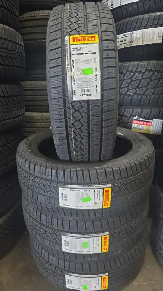 245/45R19 PIRELLI WINTER ICE ZERO WINTER TIRES in Tires & Rims in Markham / York Region - Image 2
