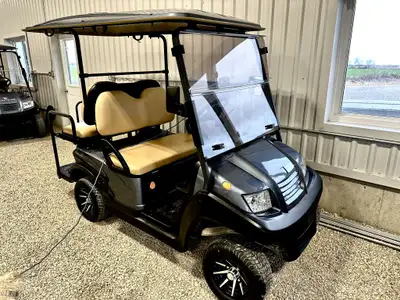 IN STOCK, The 2022 AGT Zephyr 2+2 is a four-passenger electric golf cart featuring an aluminum frame...