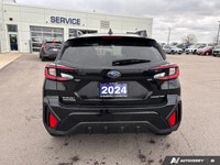 Recent Arrival! Odometer is 930 kilometers below market average! Black 2024 Subaru Crosstrek Conveni... (image 4)