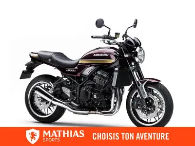 Concessionnaire des véhicules neufs et d'occasion. Sportive KAWASAKI Z900RS 2025 Il n’y a pas de pla...