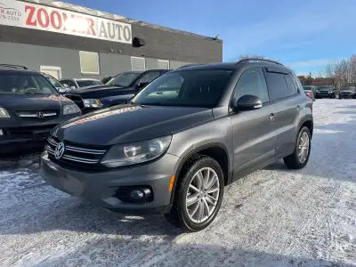 Zoomer Auto 2016 Volkswagen Tiguan Has Sunroof/ Moon Roof, Leather Heated seats, Blue Tooth, Push Bu...