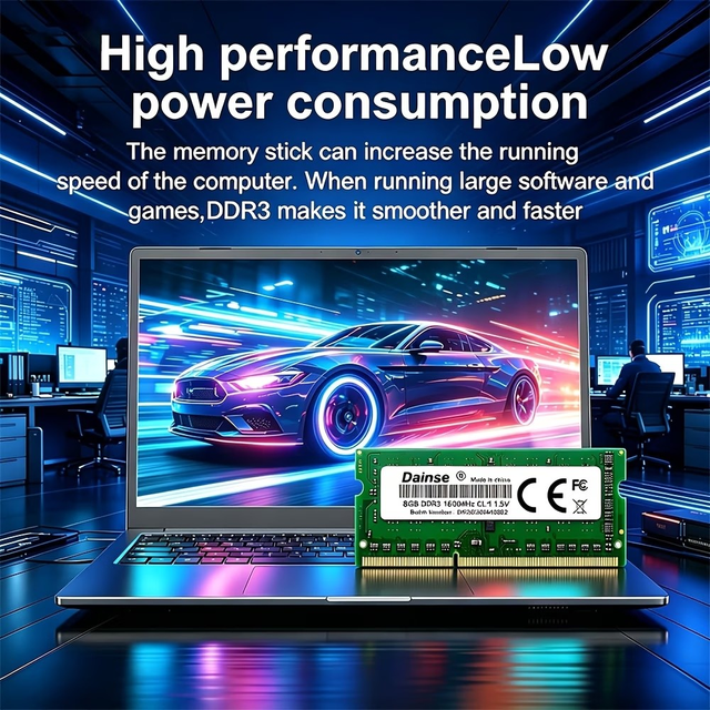 High-Speed 1.5V DDR3 8GB 1600Mhz SO-DIMM Memory Stick in Flash Memory & USB Sticks in Mississauga / Peel Region - Image 8