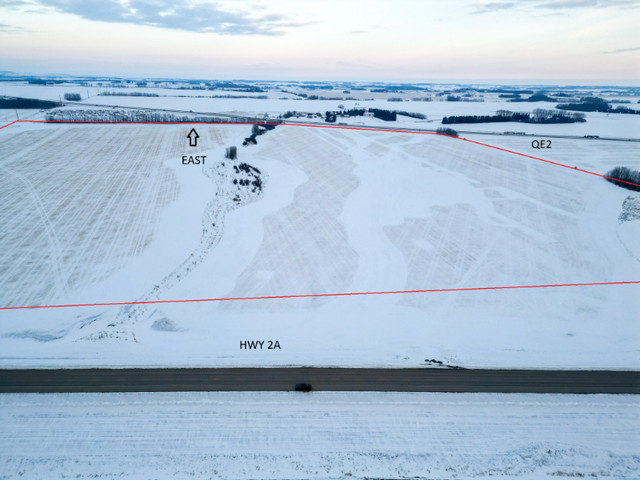 141 & 13 Acres along Highway 2A Innisfail, AB T4G 0A4 in Land for Sale in Red Deer - Image 2