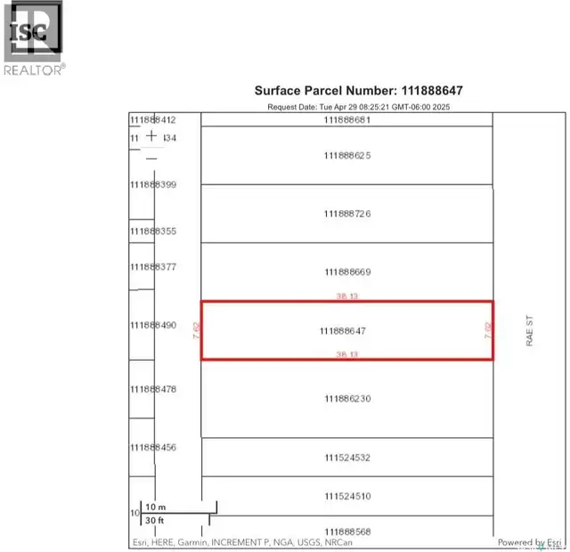 1124 Rae STREET Regina, Saskatchewan in Land for Sale in Regina - Image 2