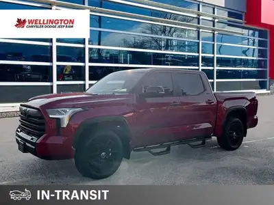 One Local Owner, No Accidents, Stunning Emotional Red Pearl 2024 Toyota Tundra Hybrid Limited 4X4, 1...