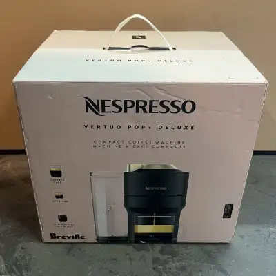 Nespresso Vertuo Pop+ Deluxe Compact Coffee Machine, View more