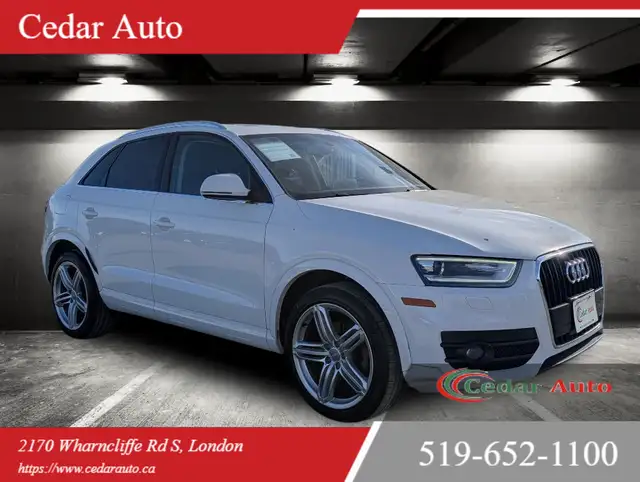 2015 Audi Q3 SOLD - FrontTrak 4dr 2.0T Progressiv in Cars & Trucks in London - Image 2