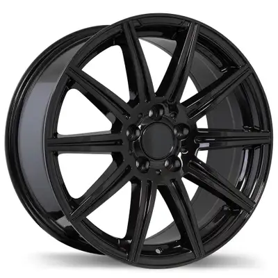 instock! R157 18x8.0 5x112mm 32 66.5mm BLK fit mercedes fit C43 bbk C300 CLA35 CLA45 $900 , come wit...