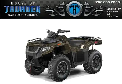 The Alterra 450 Limited builds on the standard Alterra 450 — a mid-size utility/recreation ATV power...