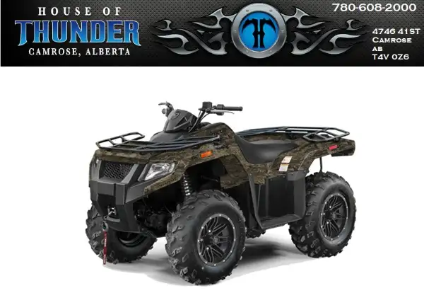 2026 Arctic Cat Alterrra 450 Limited - Camo Biweekly $71 OAC in ATVs in Edmonton - Image 2