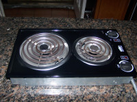 Summit Appliance  Electric Black Cooktop