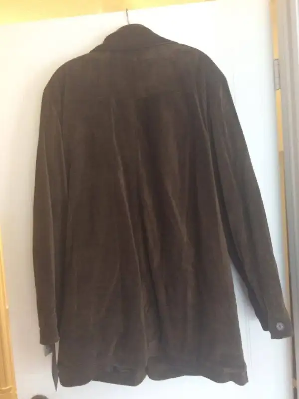 XL Andrew Marc Brown Calf Suede Jacket Marc New York - NEW in Men's in City of Toronto - Image 3