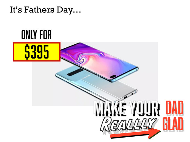 Fathers Day Sale ! - Samsung Galaxy S10+ - 128GB in Cell Phones in Calgary