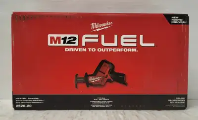 New, never opened. Milwaukee Cordless Hackzall Reciprocating Saw Model: 2520-20 Comes sealed in orig...
