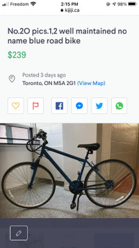 No.2O ( sorry sold out)Canada made comfortable bike