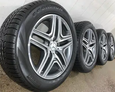 2018 Mercedes Benz G-Class / G-Wagon G 63 AMG 20 inch OEM / Original wheels and winter tires for sal...