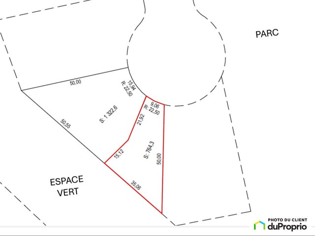 $397,500 - Residential Lot for sale in Richelieu — photo 1