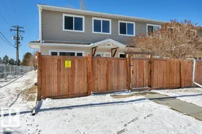 Great starter and very affordable. Best location in the complex right on 52 Street. 1232 sq ft 2 sto...