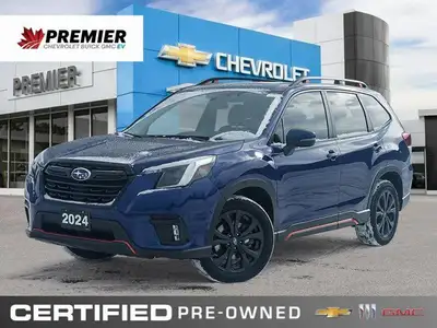 Perfect for any season and every journey, this 2024 Subaru Forester Sport delivers versatility and c...