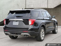 2020 Ford Explorer Platinum! No Accidents. Finished in black pearl paint over a Taupe interior. Equi... (image 4)