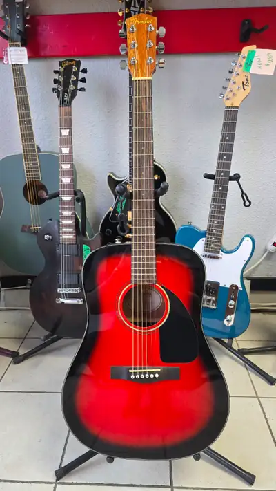 Fender CD-60 SB Sunburst With Hard Case, View more