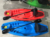 Azul kids kayaks with paddle on sale now