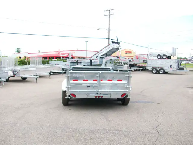 2025 Weberlane DOMPEUR 6' X 12' 2 ESSIEUX 5200LB. GAVANISE RAMPE in Cargo & Utility Trailers in Laval / North Shore - Image 9