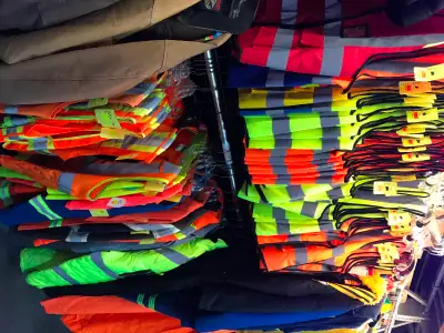 NEW AND USED HI-VIS SAFETY VESTS AND JACKETS, View more