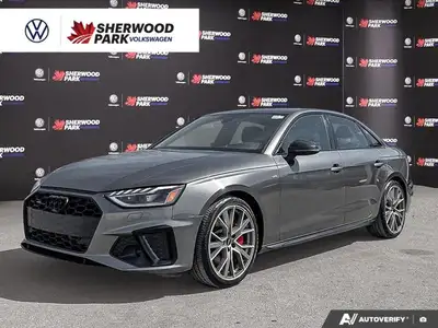 Come see this 2022 Audi A4 Sedan Technik while we still have it in stock! *This Audi A4 Sedan Is Com...
