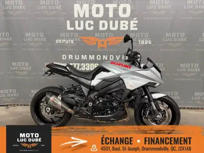 2020 Suzuki Katana Suzuki Katana 2020 SEULEMENT 7 962 KM MOTO IMMATRICULÉE RÉGULIÈRE À LA SAAQ FREIN...