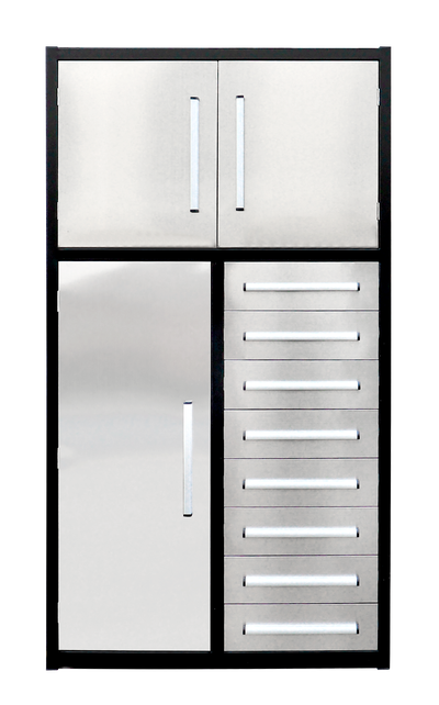 8-Drawer Heavy-Duty 3.5 ft Workbench – 100 lb Capacity Drawers, View more