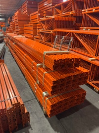 Code compliant pallet racking frames in stock 18’, 20’ and 24’ T Mississauga / Peel Region Toronto (GTA) Preview