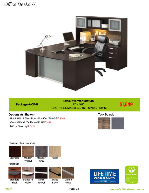 Office Desks, Office Furniture - Halifax, NS in Desks in Dartmouth - Image 2