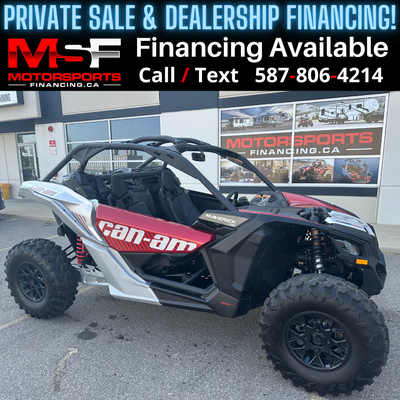 Welcome to Motorsports Financing - Kelowna! 2025 Can am Maverick Engine: 850