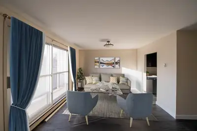 **ONE MONTH FREE ON A 13-MONTH LEASE!** Head to The Forks via the River Walk, enjoy a dip in the ind...