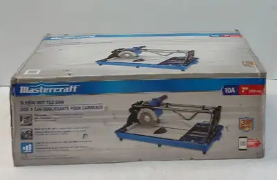 (91874-1) Mastercraft 055-6740-2 Tile Saw, View more