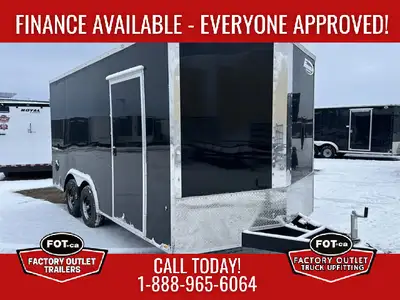 Welcome to Factory Outlet Trailers! NEW 8.5x16ft Traverse Enclosed Trailer from Formula Trailers - R...
