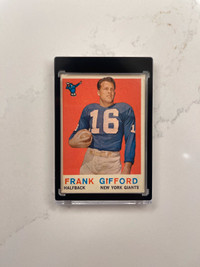 1959 Topps # 20 Frank Gifford New York Giants