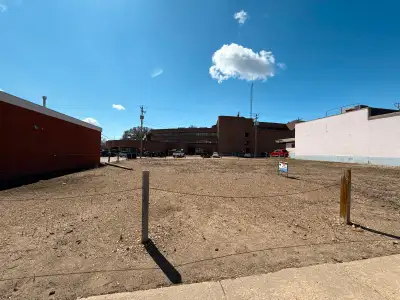 The opportunities are endless with this double commercial lot in downtown Ponoka! Located next to th...
