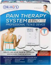 Dr Ho's Pain Therapy 4 Pad T.E.N.S. System Brand New