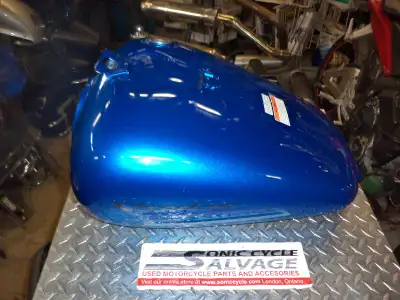 sonic cycle has a 2003 honda vt - 750 shadow spirit gas tank blue nice cond. has a dent mint inside...